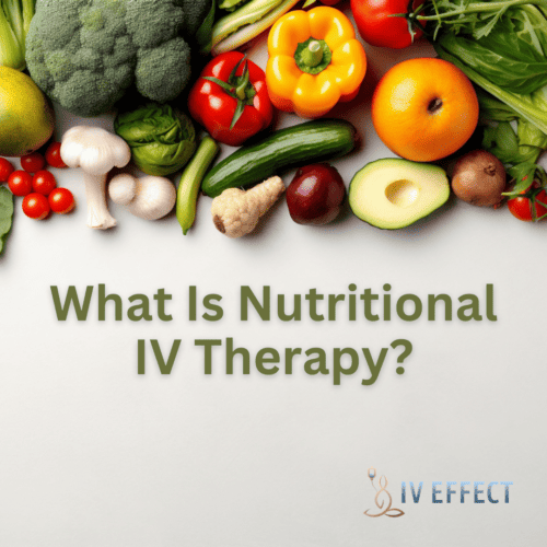 , What Is Nutritional IV Therapy?